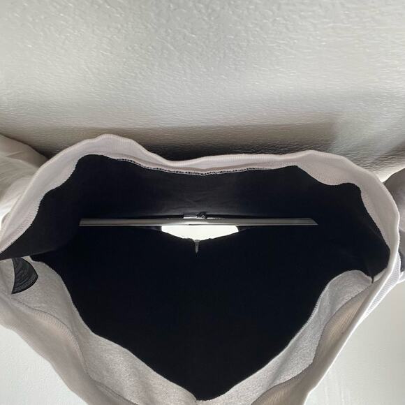 H&M Divided Womens Black USA Quarter Zip Coloblock Crop Sweater Size Small Top - Picture 7 of 8